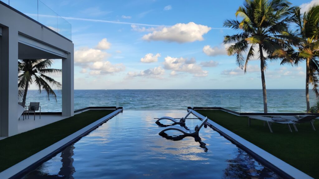 oceanfront infinity pool oceanfront infinity pool